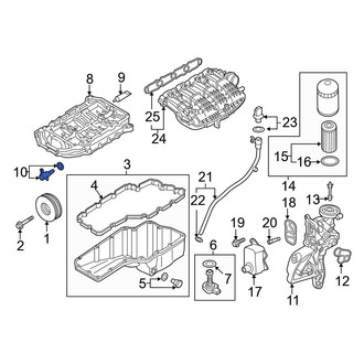Audi OE - Engine Oil Pump Relief Valve