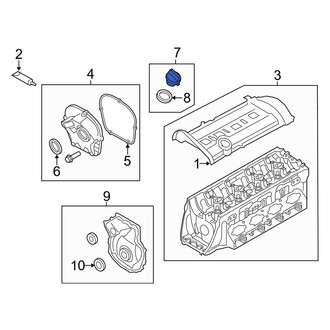 Audi OE - Engine Oil Filler Cap