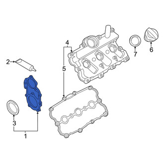 Audi OE - Upper Engine Timing Cover