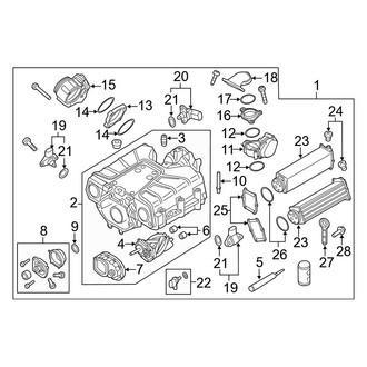 Audi OE - Engine / Transaxle - Supercharger & Components (3.0L Gas)