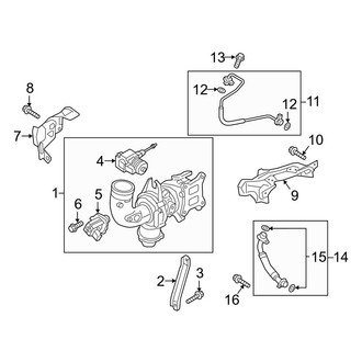Audi OE - Engine / Transaxle - Turbocharger & Components (2.0L)