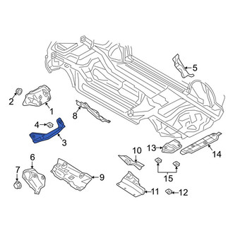 Audi OE - Floor Pan Heat Shield