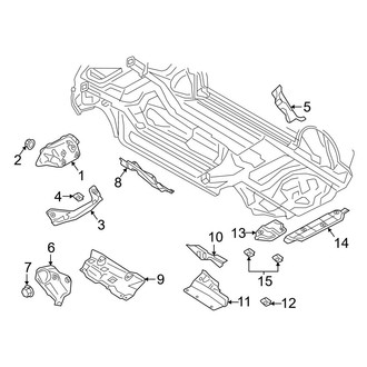 Audi OE - Exhaust System - Heat Shields (3.0L)