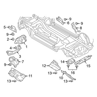 Audi OE - Exhaust System - Heat Shields
