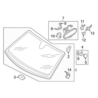 Audi OE - Windshield Glass (Premium / Premium Plus)