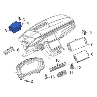 Audi OE - Heads Up Display Assembly
