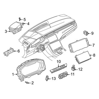 Audi OE - Instrument Panel - Cluster & Switches (Premium / Premium Plus / Prestige)