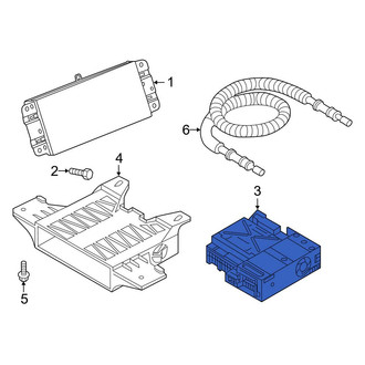 Audi OE - Radio Control Unit