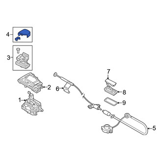 Audi OE - Automatic Transmission Shift Lever Knob