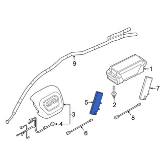 Audi OE - Front Left Seat Air Bag