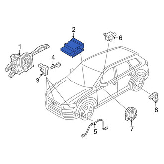 Audi OE - Air Bag Control Module