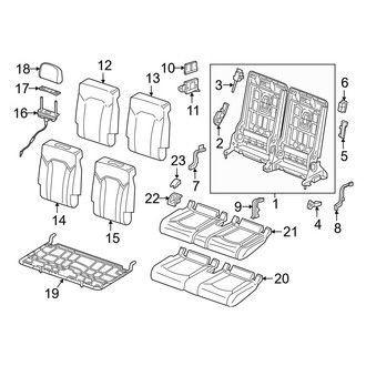 Audi OE - Seats & Tracks - Third Row Seats
