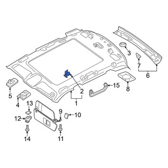 Audi OE - Headliner Clip
