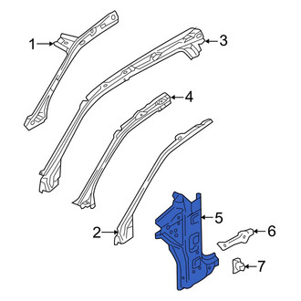 Audi OE - Left Lower Body A-Pillar