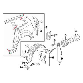 Audi OE - Quarter Panel & Components