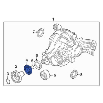 Audi OE - Differential Housing O-Ring