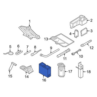 Audi OE - Tire Repair Kit