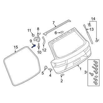 Audi OE - Liftgate Hinge Bolt