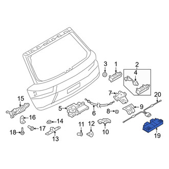 Audi OE - Liftgate Control Module