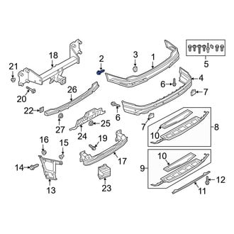 Audi OE - Bumper Cover Bolt