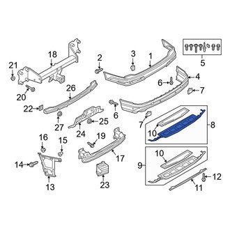 Audi OE - Rear Valance Panel