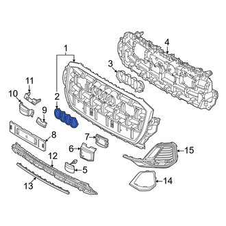 Audi OE - Front Grille Emblem