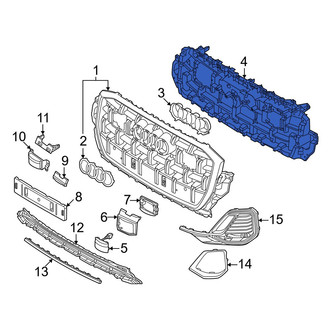 Audi OE - Front Grille Reinforcement