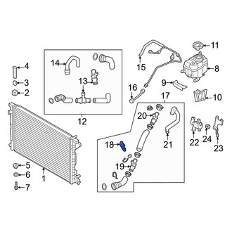 Audi OE - Engine Coolant Temperature Sensor