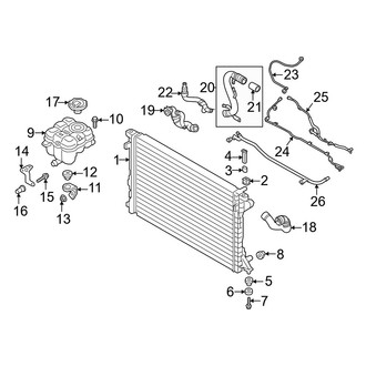 Audi OE - Cooling - Radiator & Components