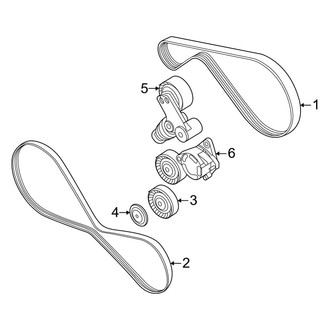 Audi OE - Cooling - Belts & Pulleys (Premium Plus / Prestige)