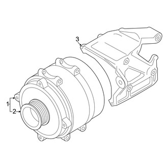 Audi OE - Electrical - Alternator (Premium / Premium Plus / Prestige 3.0L)