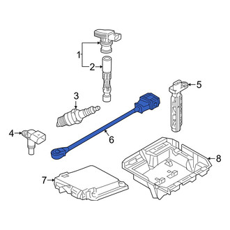 Audi OE - Ignition Knock (Detonation) Sensor
