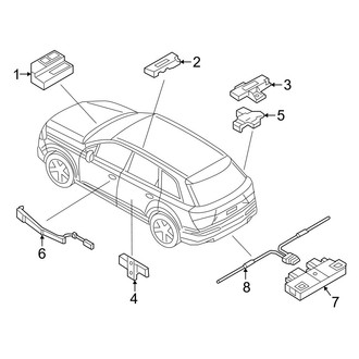 Audi OE - Electrical - Keyless Entry Components