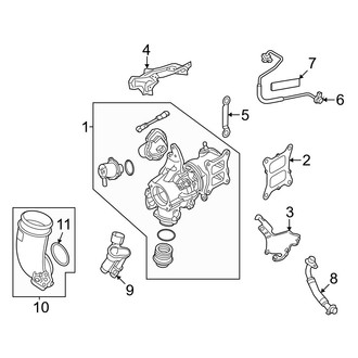 Audi OE - Engine / Transaxle - Turbocharger & Components (2.0L)