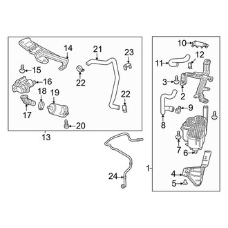 Audi OE - Emission System - Emission Components (2.0L)