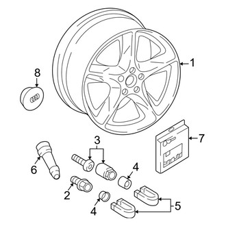 Audi OE - Wheels (19" Wheel), (Premium)