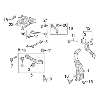 Audi OE - Front Suspension - Suspension Components