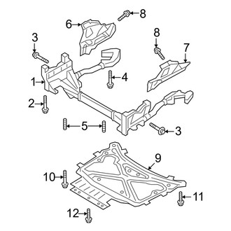 Audi OE - Front Suspension - Suspension Mounting (3.0L)