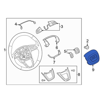 Audi OE - Steering Wheel Air Bag