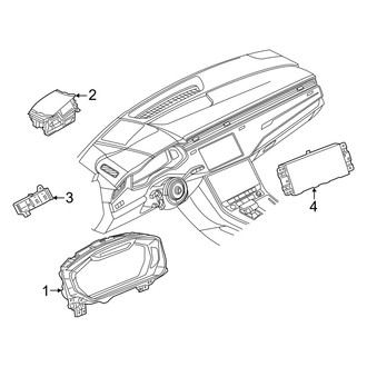 Audi OE - Instrument Panel - Cluster & Switches
