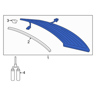 Audi OE - Rear Liftgate Glass