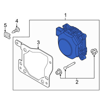 Audi OE - Front Cruise Control Distance Sensor