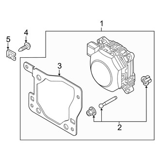 Audi OE - Front Bumper & Grille - Electrical Components (Adaptive Cruise)