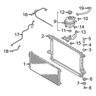 Audi OE - Cooling - Radiator & Components