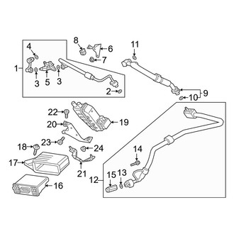 Audi OE - Air Conditioner & Heater - Components (Refrigerant Circuit)