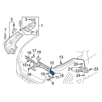 Audi OE - Front Hood Latch