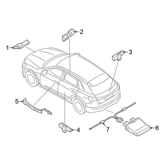 Audi OE - Electrical - Keyless Entry Components