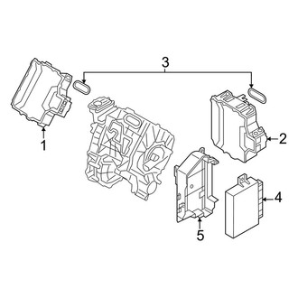 Audi OE - Electrical Components (370 KW System Drive Motors Control Modules), (Premium Plus / Prestige)