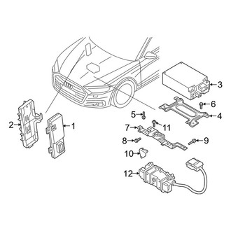 Audi OE - Electrical Components (High Voltage Battery Control), (Chronos Edition / Premium / Premium Plus)