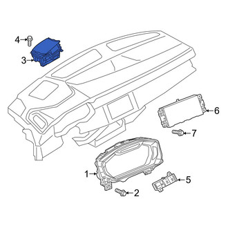Audi OE - GPS Navigation Control Module